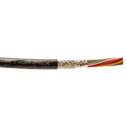 ALPHA WIRE Multicore Cable SHLD FLEX CABLE, 8COND, 20AWG, 30.5M, 25158 BK005-picture-20