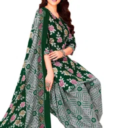 shree jeenmata collection Printed Pure Cotton Unstitched Dress Material-picture-22