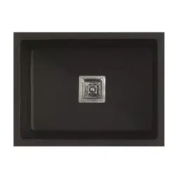 Rigwell Lifetime 24x18x8 inch Matt Finish Quartz Single Bowl Kitchen Sink, RL2418QRTZ-image-12