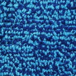 Saral Home Blue Microfiber Striped Antiskid Carpet (120 x 180 cm) image 5
