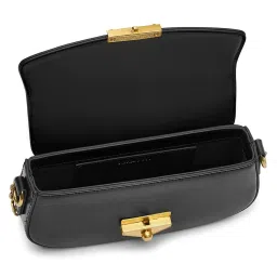Miraggio Black Moira Medium Faux Leather Shoulder Bag image 4