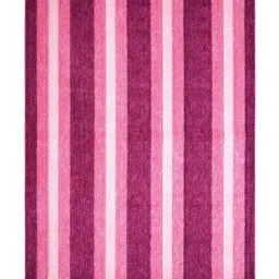 Saral Home Pink Microfiber Striped Antiskid Carpet (120 x 180 cm) image 2