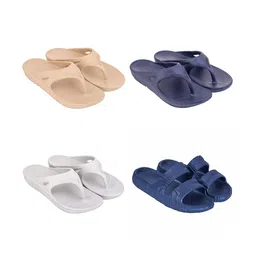 Feel alive Men Set Of 4 Flip Flops-picture-12