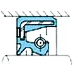 NOK φ90x125 mm TC Type Rubber Oil Seal, TC9012515 image 2