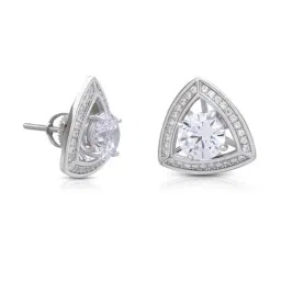 Anayra 92.5 Sterling Silver Classic Earrings for Women-picture-18