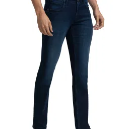 ColorPlus Blue Tapered Fit Jeans image 4