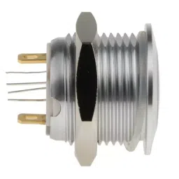 RS PRO Illuminated Push Button Switch Momentary 16 mm Cutout SPST RGB LED 36 V DC, 1758470 image 3