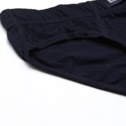 Levi's Navy & Grey Cotton Briefs - Pack of 3 image 4