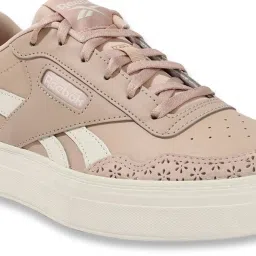Reebok Women's Court Advance Bold Classics Dusty Pink Sneakers image 4