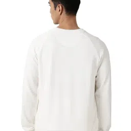 Rare Rabbit Off White Regular Fit Solid Sweatshirt image 2
