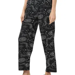 Smarty Pants Black Cotton Printed Pyjamas image 4