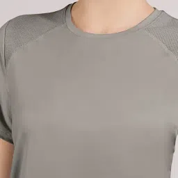 Amante Grey Active T-Shirt image 5