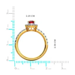 Joyalukkas 18k Gold & Diamond Ring for Women image 2