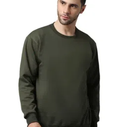 Vimal Jonney Green & Yellow Regular Fit Printed Sweatshirts - Pack of 2 image 2