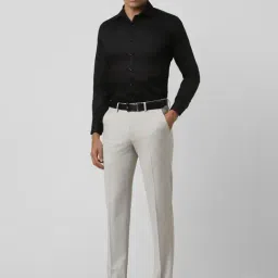 Van Heusen Grey Slim Fit Trousers image 5
