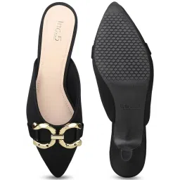 Inc.5 Women's Black Mule Shoes image 4