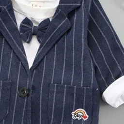 StyleCast x Revolte Boys Striped Single-Breasted Three-Piece Suit With Shirt and Tie image 4