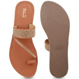 Inc.5 Women's Tan Toe Ring Sandals image 4