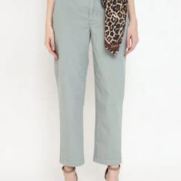Guess Green Cotton Solid Chino Trouser-picture-30
