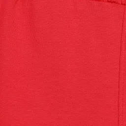 Puma Kids T7 Red Cotton Printed Shorts image 4