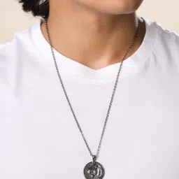 Kicky & Perky 925 Sterling Silver Pendant for Men image 4