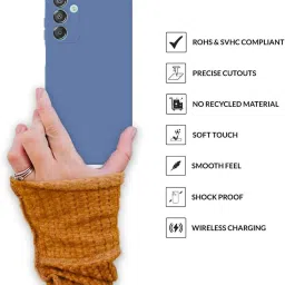 Sprig Back Cover for Samsung F15 5G (Grey) image 4