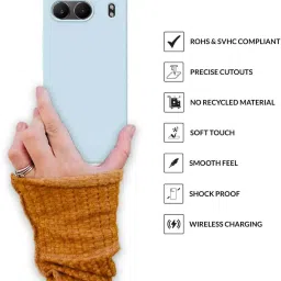 Sprig Back Cover for ONEPLUS NORD 4 (Blue) image 4