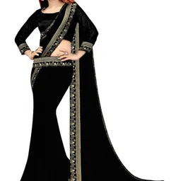 Flip The Style Zari Pure Georgette Saree-picture-29