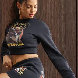 Crazy Mosquitoes Women Sweatshirt-picture-24