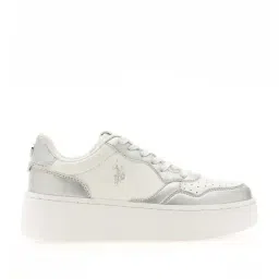 U.S. Polo Assn. Women's Off White Sneakers-picture-41