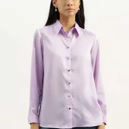 United Colors of Benetton Purple Regular Fit Shirt-picture-35
