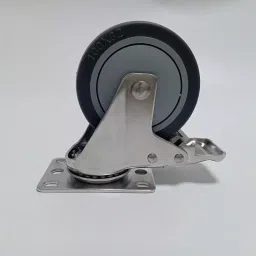 GLOBALSS ESD Caster Wheel Black 100 mm for Personal & Professional Use image 2