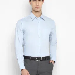 Turtle Light Blue Cotton Regular Fit Shirt-image-20