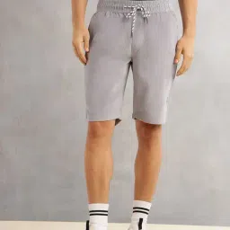 Thomas Scott Grey Regular Fit Shorts-picture-18