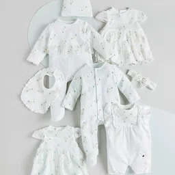Giggles by Babyshop Girls Embroidered Sleepsuit-picture-49