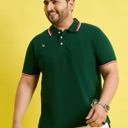 bigbanana Originals Men Polo Collar Bio Finish Plus Size T-shirt-picture-52
