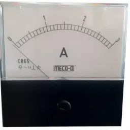 Meco-G 0-50mA CR65 Moving Coil 90° AC Rectifier Scale Milli Ammeter - 80 x 80 mm-picture-17