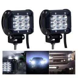 Cartronics 18W 6 Led Aluminum Bar Light/Fog Light for Yamaha Fascino image 5