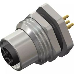 RS PRO Circular Connector 5 Contacts Rear Mount M12 Connector Socket, 2017200-picture-13