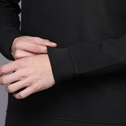 Allen Solly Self-Design Contrast Striped Sweatshirt image 5