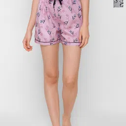 FashionRack Women Pack Of 2 Printed Lounge Shorts-picture-22