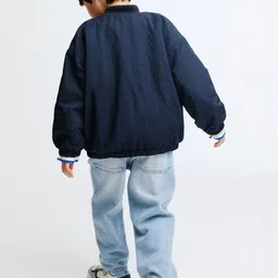 H&M Cotton Denim Joggers image 3