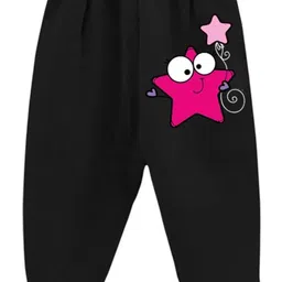 kiddify Girls Pack of 5 Printed Cotton Track Pants image 2