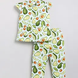 NAUTI KIDZ Girls Printed Night suit-image-51
