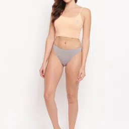 BASIICS by La Intimo Grey Bikini image 4