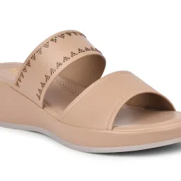 Bata Comfit Women's Tan Casual Sandals image 4