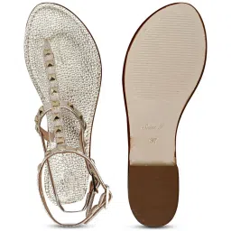 Saint G Women's Irene Silver Ankle Strap Sandals image 4