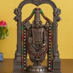 eCraftIndia Tirupati Balaji Cold Cast Bronze Resin Decorative Figurine-image-30