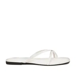 W Women's White Toe Ring Sandals-picture-29