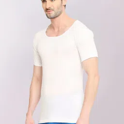 Vip White Regular Fit Vest - Pack Of 5 image 4